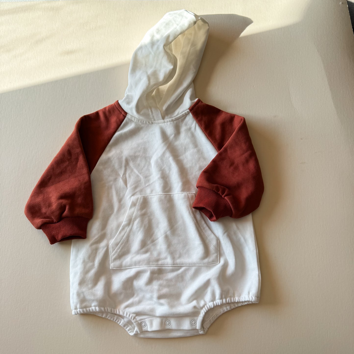 2T colorblock romper