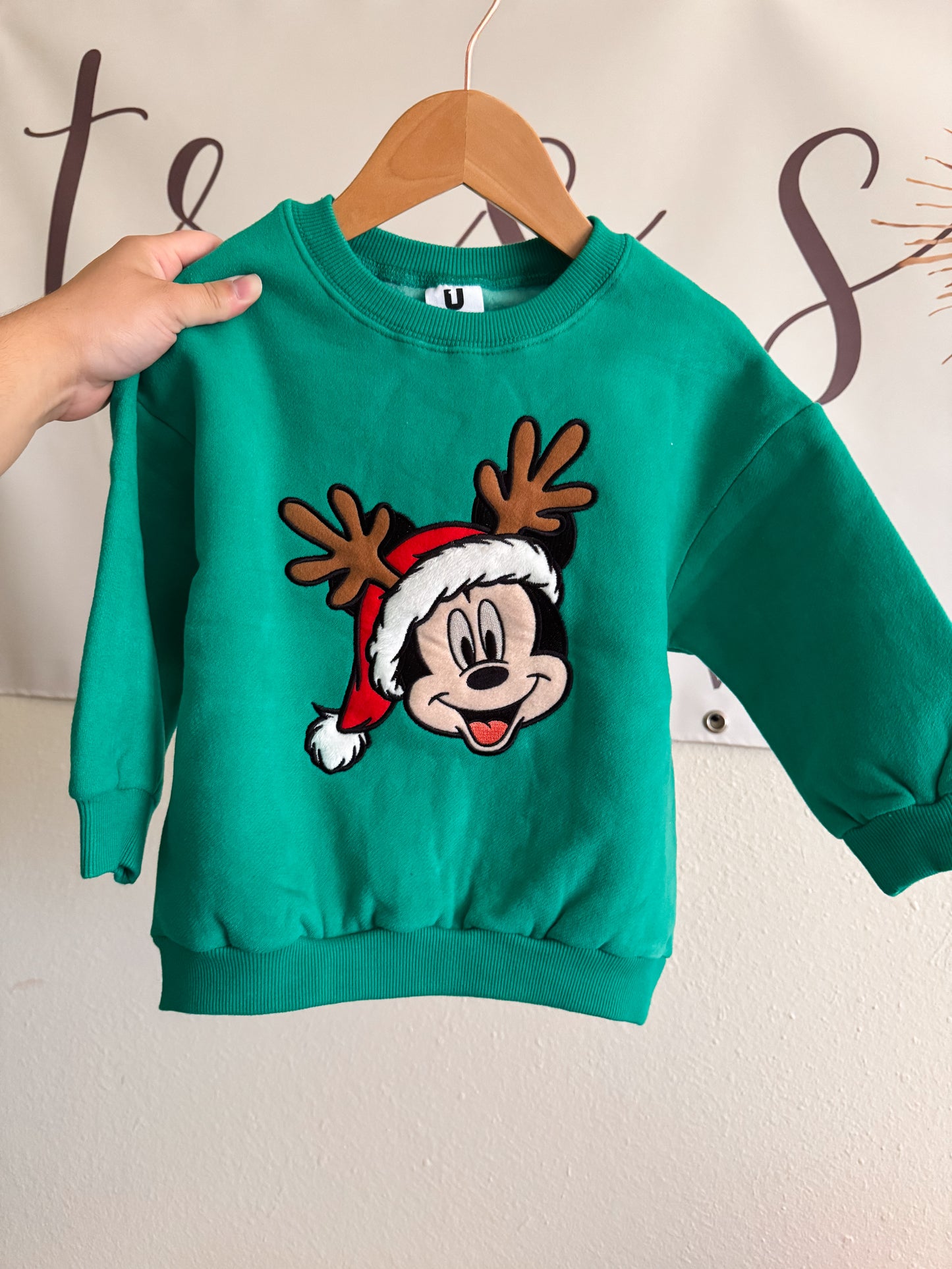 KIDS Disney Christmas Crewneck