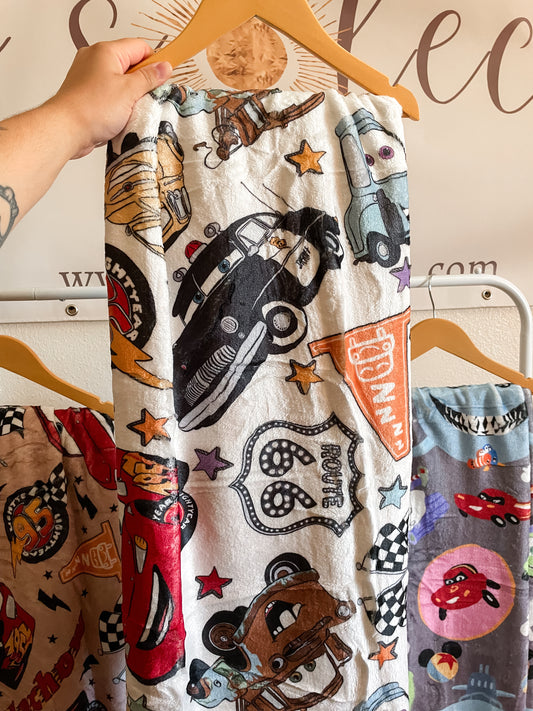 Route 66 Minky Blanket