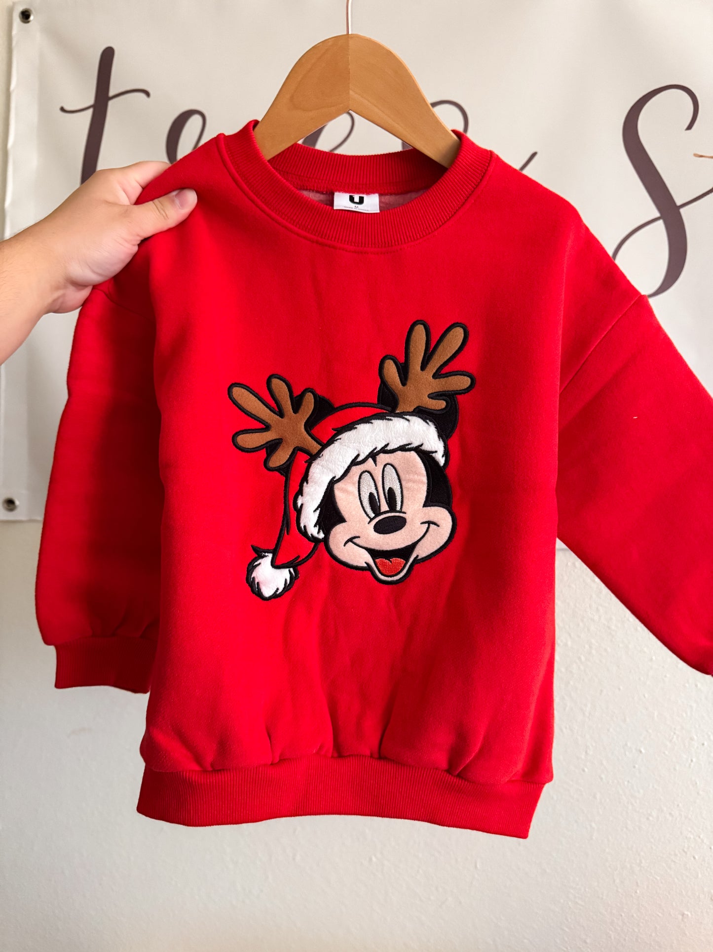 KIDS Disney Christmas Crewneck