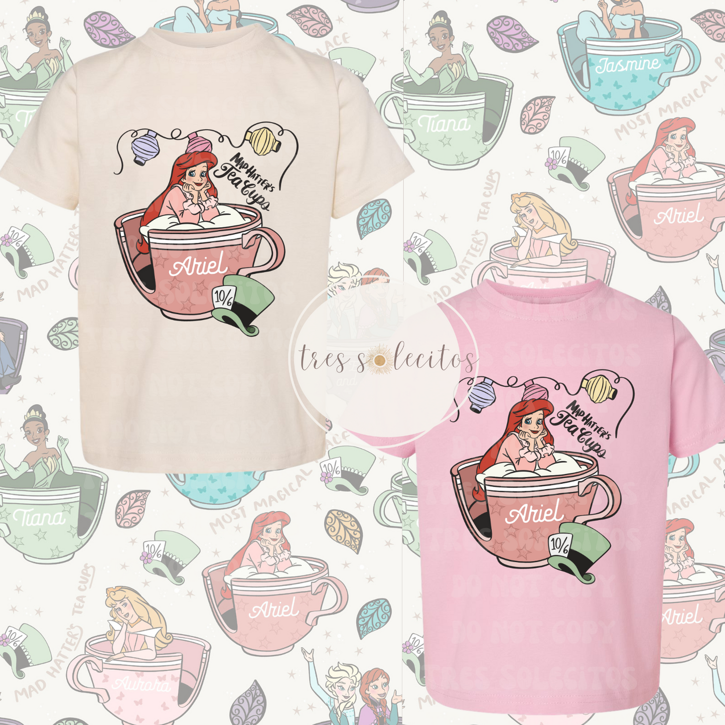 Ariel Teacups Tee *preorder*